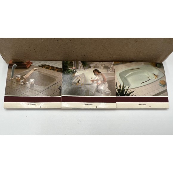 Vintage Box of 43 Matchbooks Eljer Plumbingware Baltimore Elkton Maryland - Picture 3 of 4